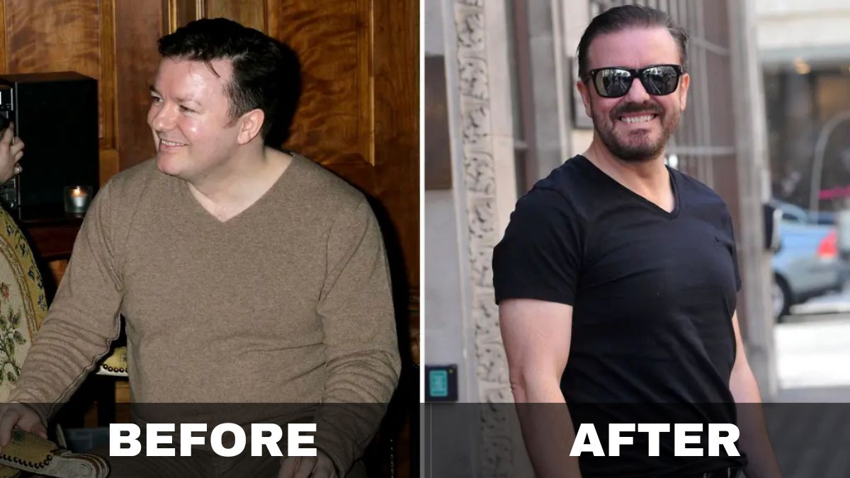 Ricky Gervais Weight Loss- How He Shed Pounds During the Humanity Tour